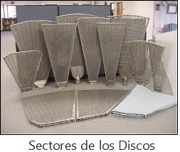 Filtro A Vacio De Discos Sectores de los